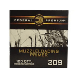 Federal Premium Primers #209 Muzzleloading Box of 100