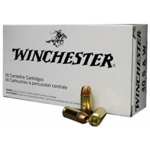 40 S&W Ammo 180gr JHP Winchester Bonded (Q4369) 50 Round Box