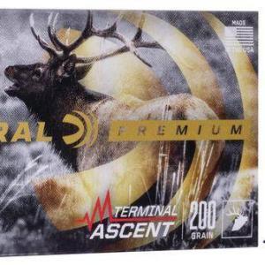 Federal Premium Terminal Ascent Ammunition 300 Winchester Short Magnum (WSM) 200 Grain Polymer Tip Bonded Boat Tail Box of 20