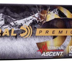 Federal Premium Terminal Ascent Ammunition 6.5 PRC 130 Grain Polymer Tip Bonded Boat Tail Box of 20